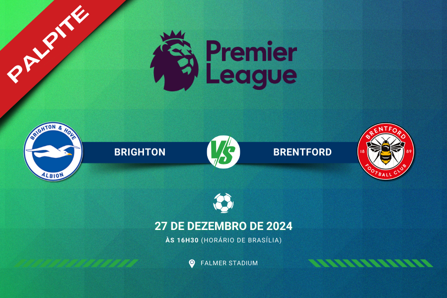 Palptie Ppara Brighton contra Brentord pelo Campeonato Inglês