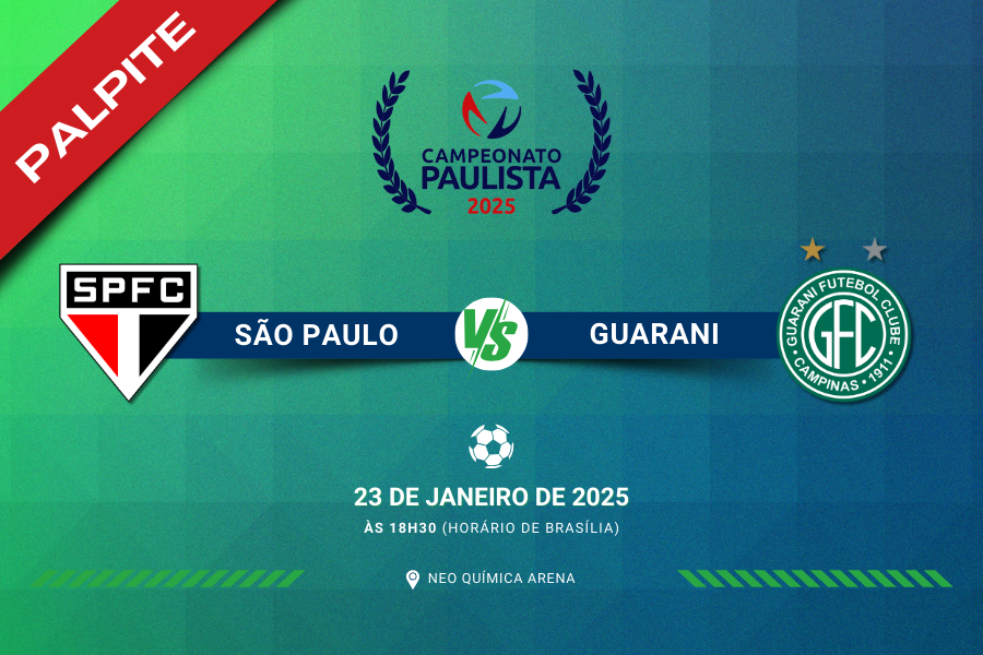 Palpite para São Paulo contra Guarani pelo Paulistão 2025