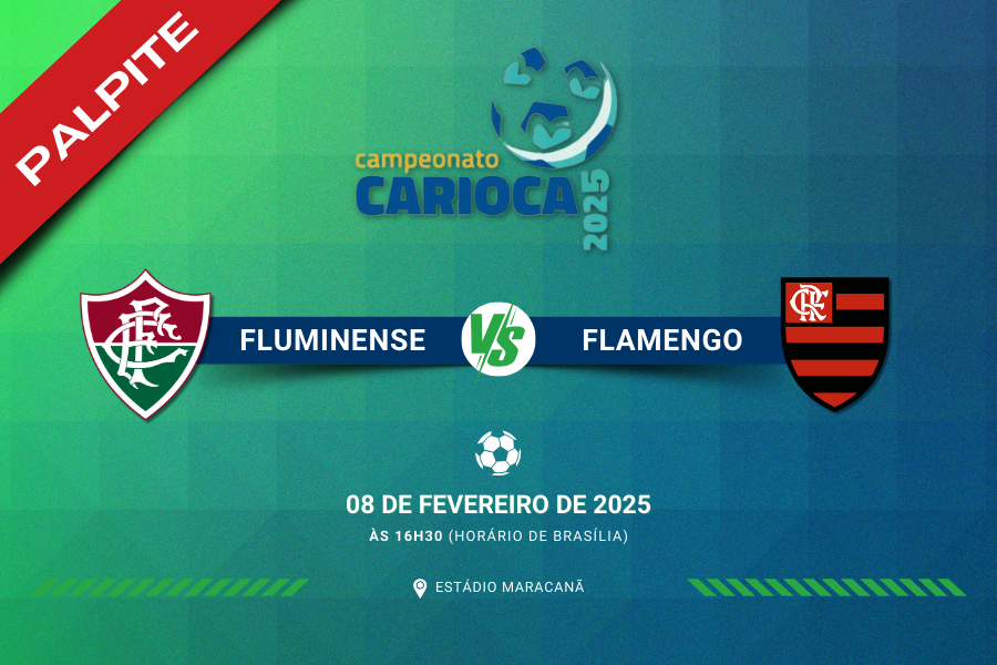 Palpie para Fluminense contra o Flamengo pelo Campeonato Carioca 2025
