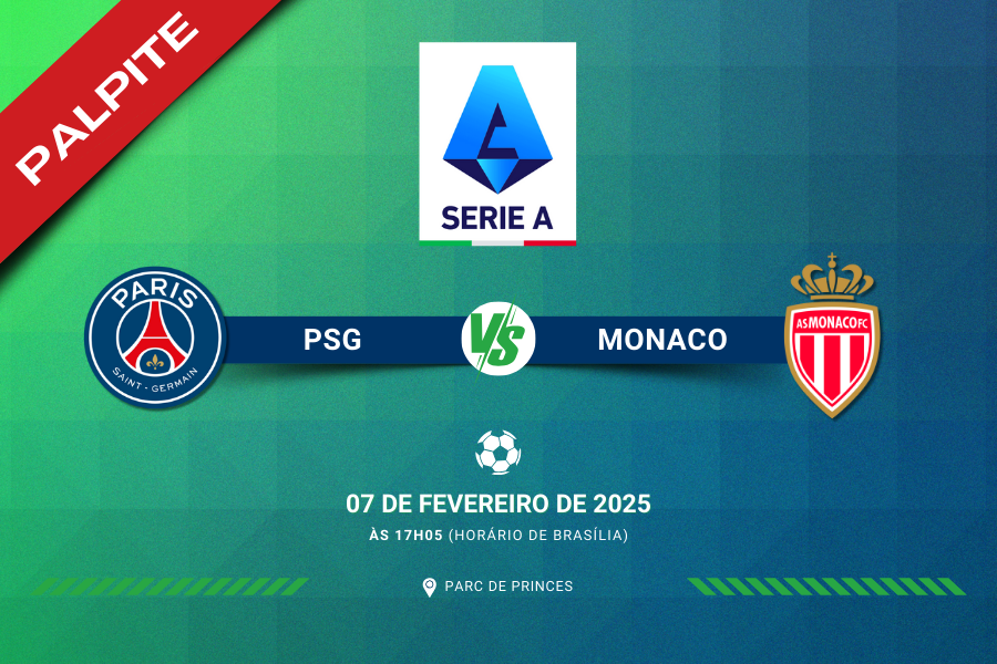 Palpite para PSG contra Monaco pelo Campeonato Francês