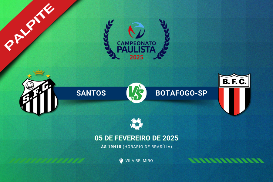 Palpite para Santos x Botafogo-SP pelo Paulistão 2025