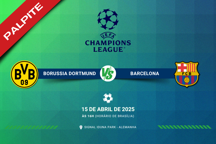 Palpite para Borussia Dortmund contra Barcelona pelo UEFA Champions League