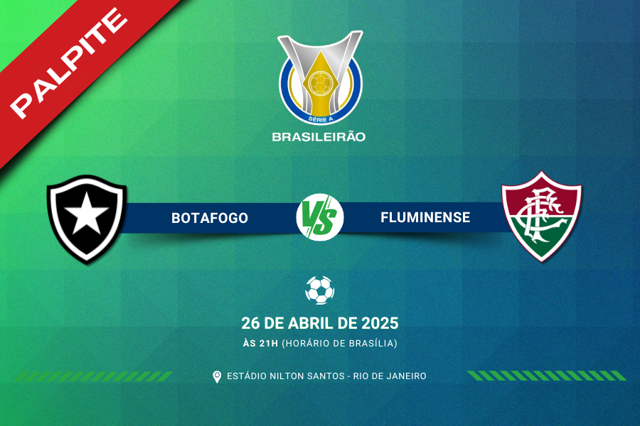 Palpite para Botafogo contra Fluminense pelo Brasileirão Série A
