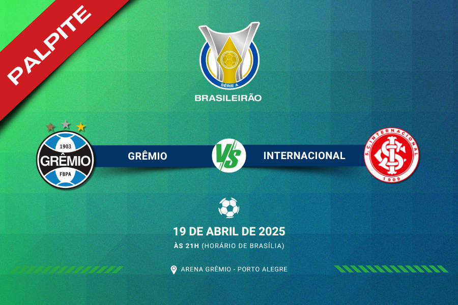 Palpite para Grêmio contra Internacional pelo Brasileirão Série A 2025