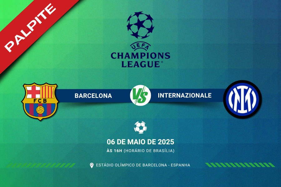 Palpite para Inter de Milão contra Barcelona pela Champions League