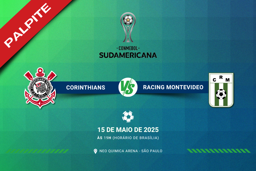 Palpite para Racing contra Corinthians pela Copa Sul-Americana