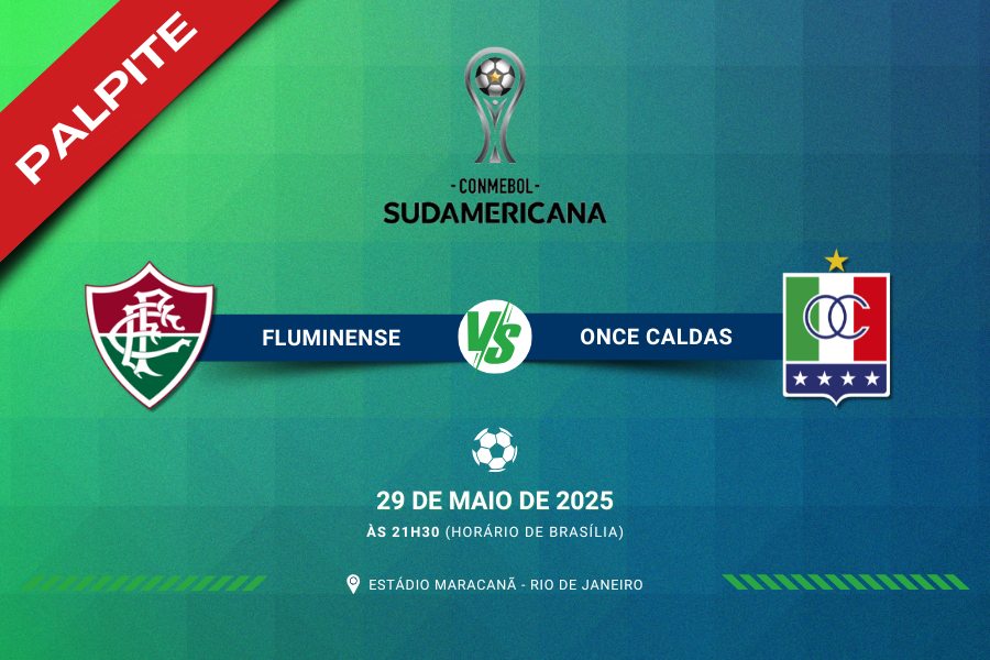 Palpite para Fluminense contra Once Caldas pela Copa Sul-Americana 2025