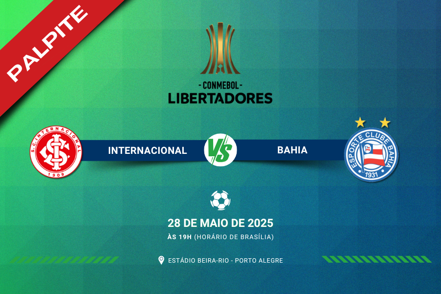 Palpite para Internacional contra Bahia pela Copa Libertadores 2025