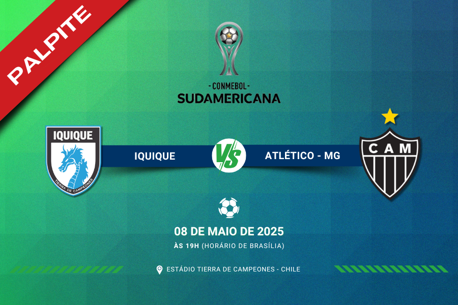 Palpite para Iquique contra o Atlético Mineiro pela Copa Sul-Americana