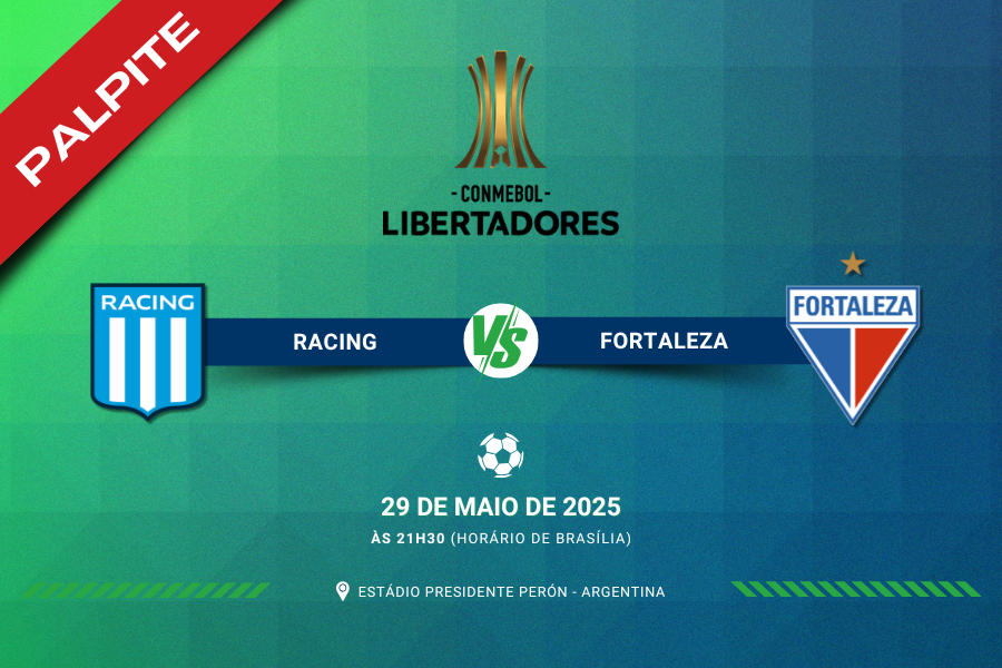 Palpite para Racing contra Fortaleza pela Copa Libertadores da América