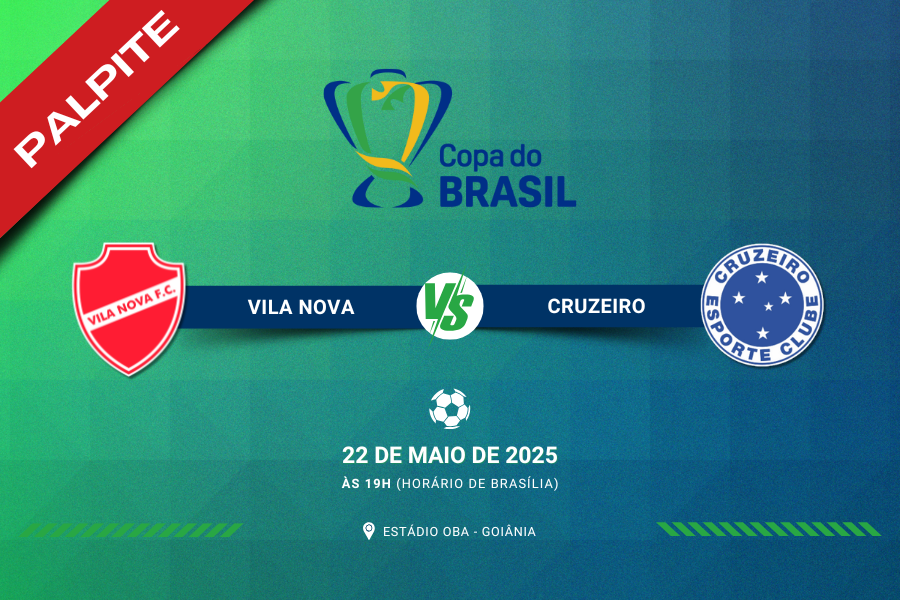 Palpite para Vila Nova contra Cruzeiro pela Copa do Brasil