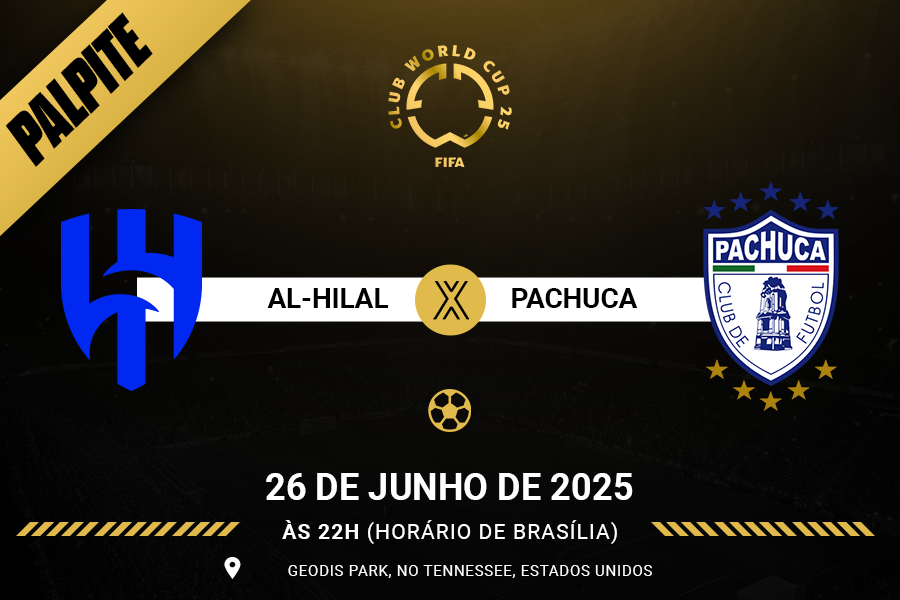 Palpite para Al-Hilal contra Pachuca pelo Mundial de Clubes