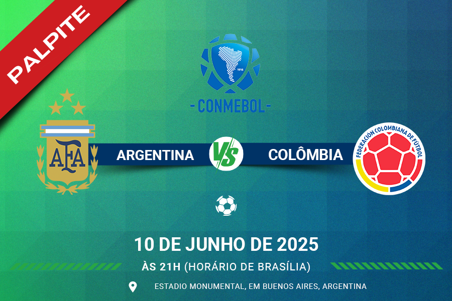Palpite para Argentina contra Colômbia pelas Eliminatórias para as Copa do Mundo 2026
