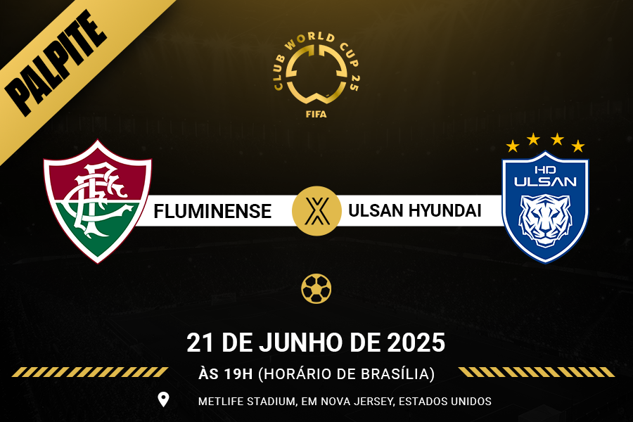 Palpite para Fluminense contra Ulsan Hyundai