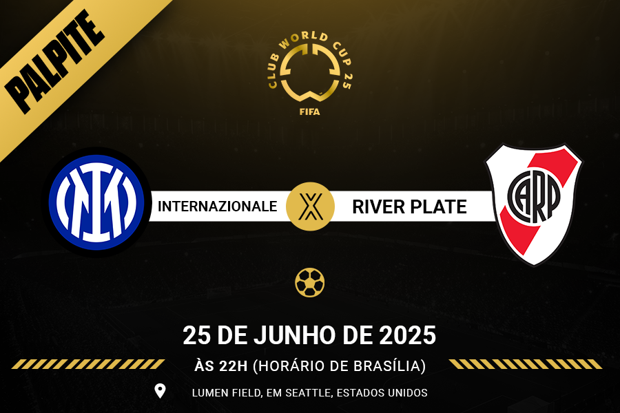 Palpite para Internazionale contra River Plate pelo Mundial de Clubes