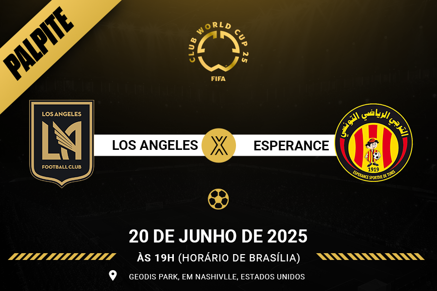 Palpite para Los Angeles contra Esperance pelo Mundial de Clubes