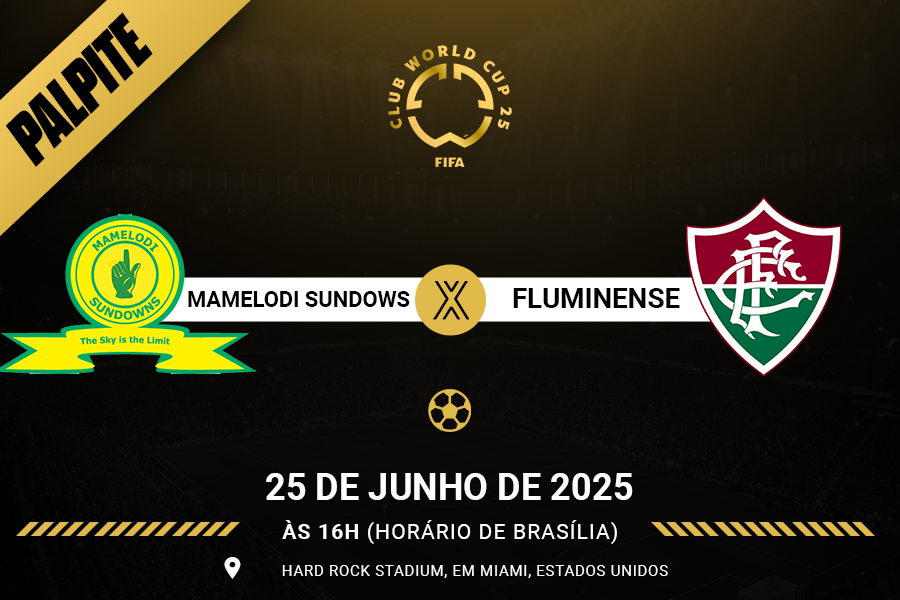 Palpite para Mamelodi contra Fluminense pelo Mundial de Clubes