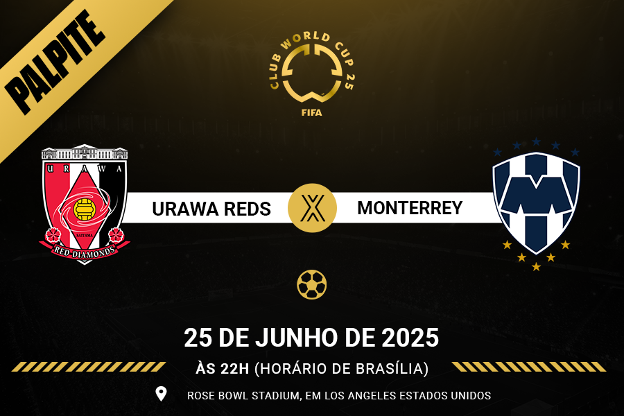 Palpite Urawa Reds x Monterrey pelo Mundial de Clubes 2w025