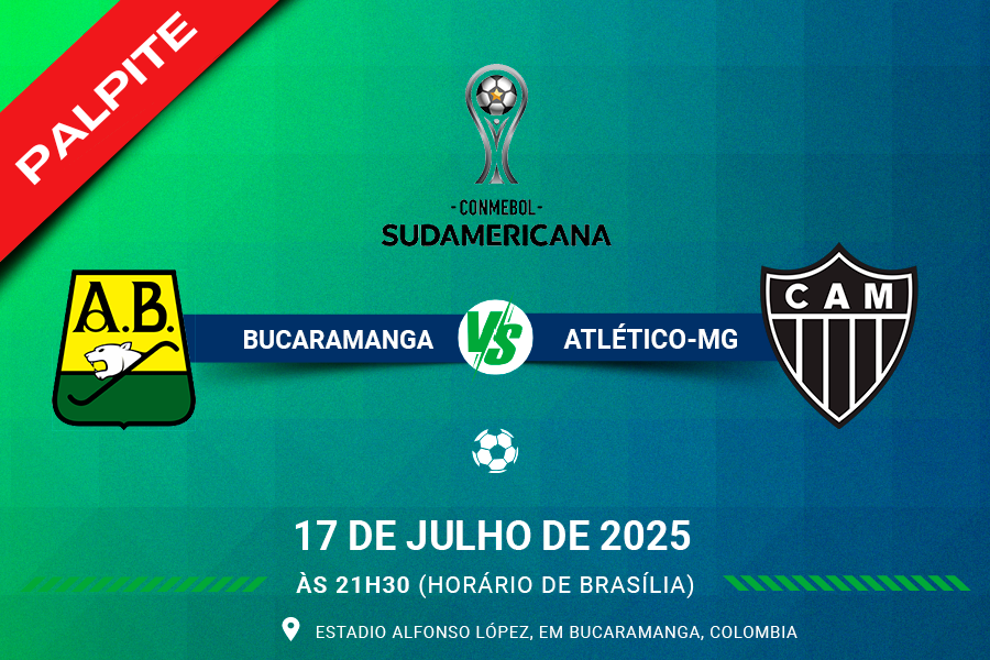 Palpite para Bucaramanga contra Atlético-MG pelo Campeonato Mineiro