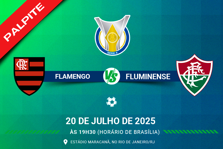 Palpite para Flamengo contra Fluminense pelo Brasileirão Série A