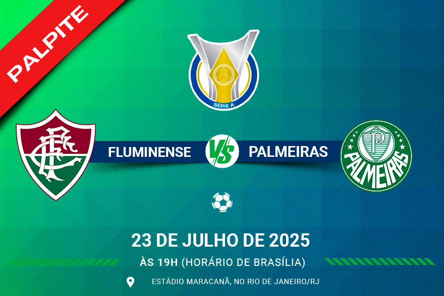 Palpite para Fluminense contra Palmeiras pelo Brasileirão Série A 2025