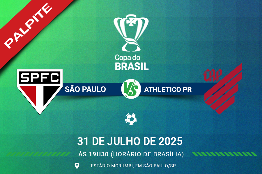 Palpite para São Paulo contra Athletico Paranaense pela Copa do Brasil 2025