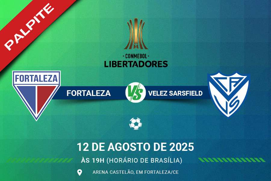 Palpite para Fortaleza contra Vélez Sarsfield pela Libertadores 2025