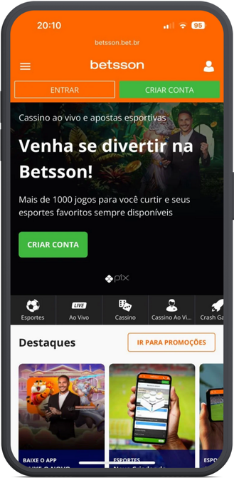 cadastro betsson