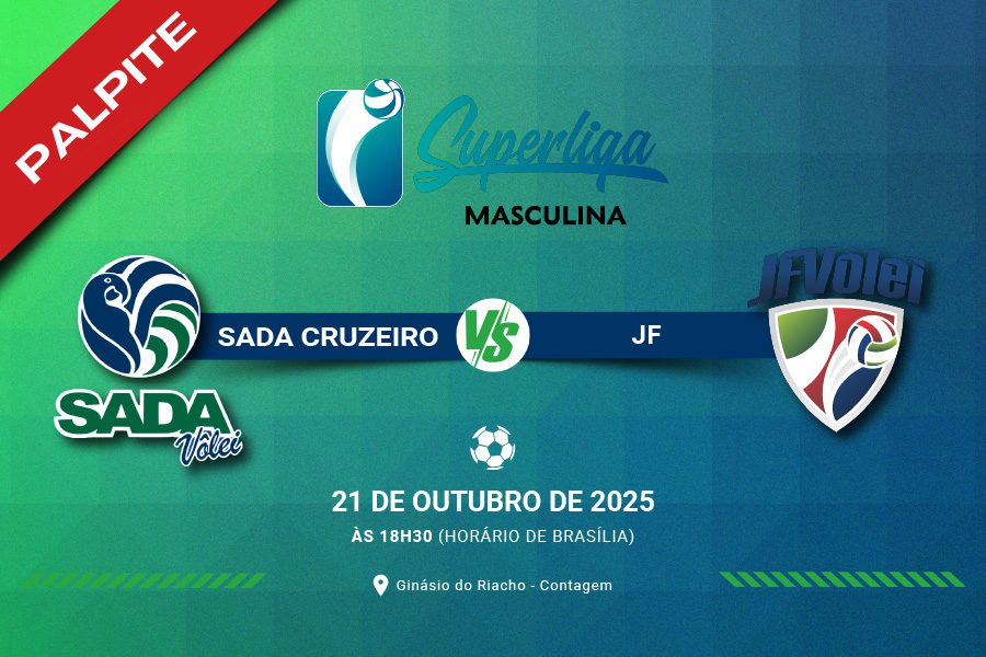 Saiba tudo sobre o jogo entre Sada Cruzeiro x JF Vôlei pela primeira rodada da Superliga Masculina de Vôlei 2025/26.