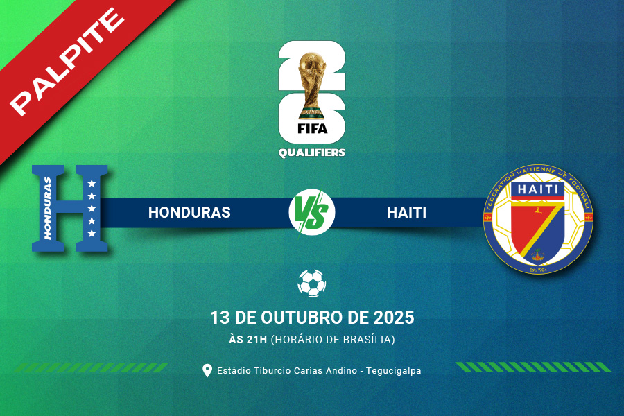 Saiba onde assistir Honduras e Haiti pelas Eliminatórias da Concacaf para a Copa do Mundo de 2026 e veja o melhor palpite.