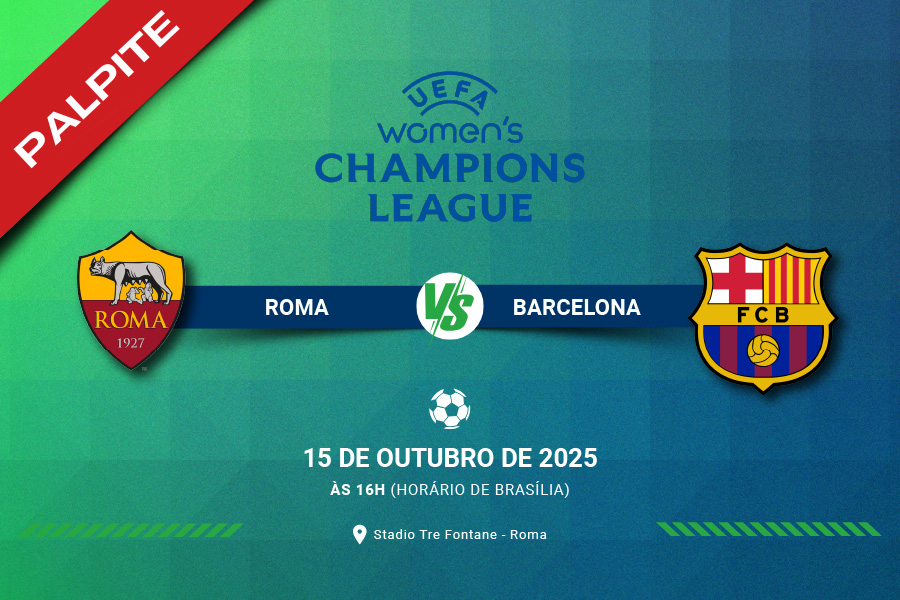 Confira a análise do jogo entre Roma e Barcelona pela 2º rodada da Fase de Liga da UEFA Champions League Feminina 2025-26